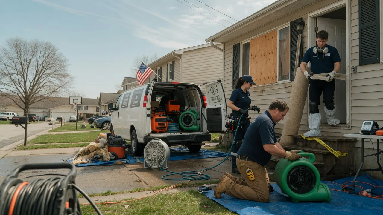Water Damage Restoration in Conway, PA near me